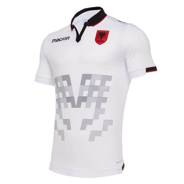 Camiseta Albania 2ª 2019 Blanco